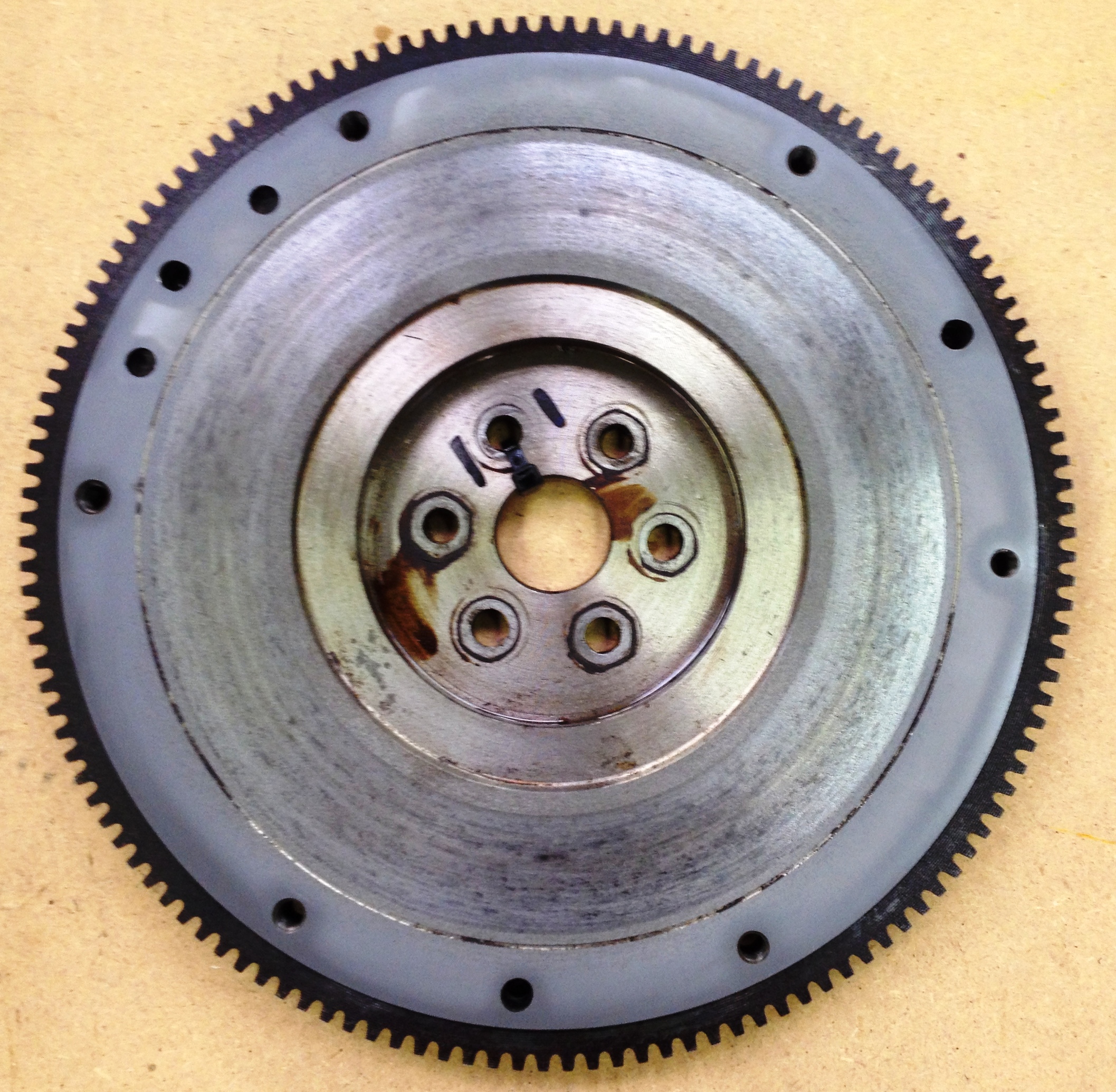 Flywheel Before - NL Roper & Sons ltd